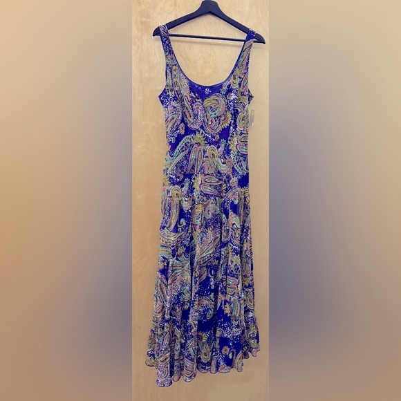 Taylor Multicolor Paisley Maxi Dress - Picture 2 of 13